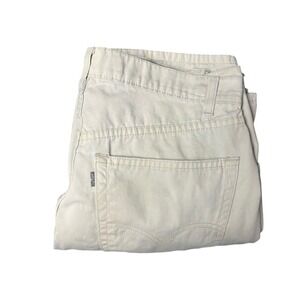 DESTROYED VTG1998 Levis Silvertab Baggy Khaki Pants Jeans 36x30 Hip Hop Skater